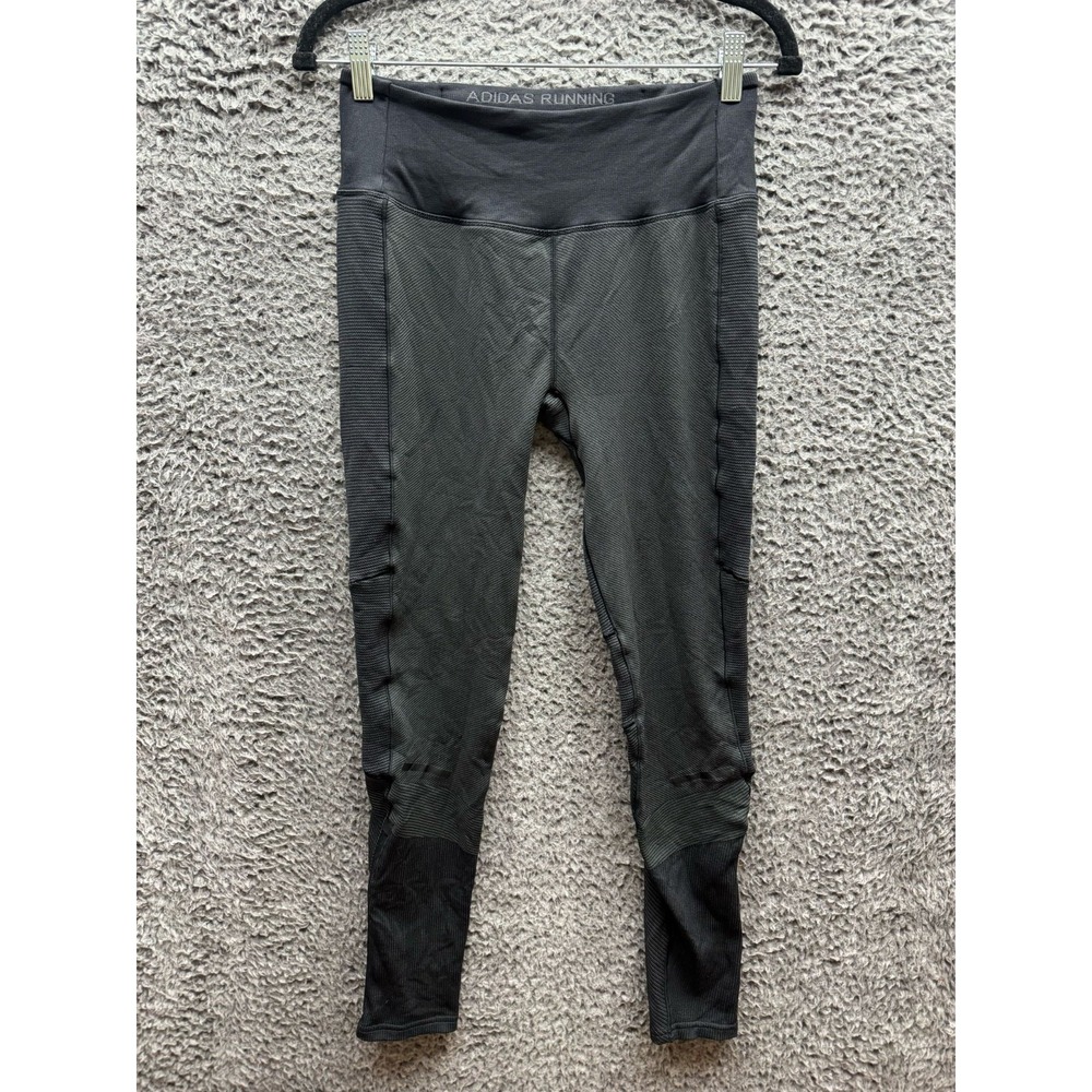 New Adidas Energy Running Ultra Tight Leggings Black Womens Size S